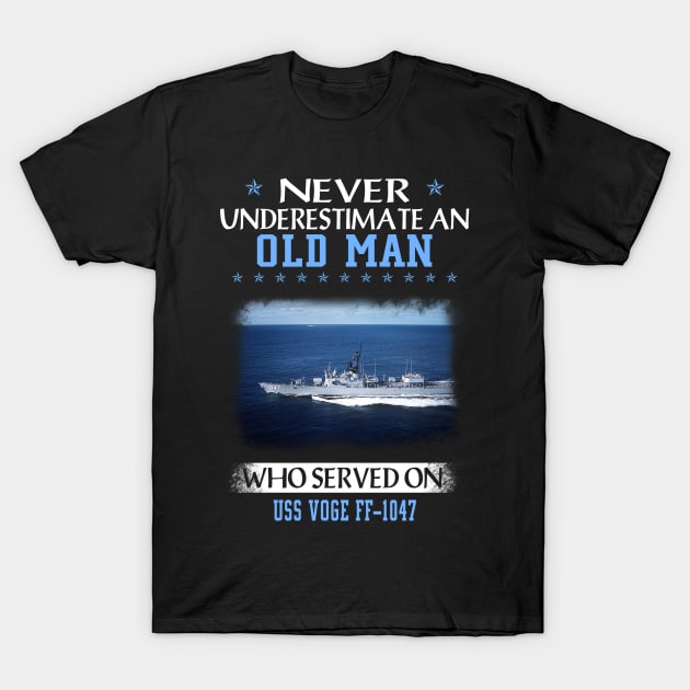 USS Voge FF-1047 Veterans Day Christmas Gift T-Shirt by gussiemc